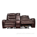 3+2+1 Electric Recliner Sofa Top Grain Leather Recliner Sofa Electric Recliner Sofa Supplier